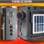 Radio Solar Recargable AMFMSW 8 Bandas USB Bluetooth LED - tienda en línea
