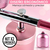 Set x2 Aerógrafo Inalámbrico Profesional Portátil Recargable Rosado en internet