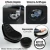 Set x2 Sofá Inflable Portátil con Reposapiés - Inflador Eléctrico Negro - Mega Shop TV