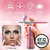 Set x2 Aerógrafo Inalámbrico Profesional Portátil Recargable Rosado