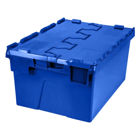 Caja de Seguridad Plástica 40x29x20 cm con Tapa Abisagrada