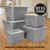 Set X5 Cajoneras Plásticas Organizadoras Diferentes Tamaños - tienda en línea