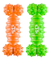 2 Huesos De Goma Interactivo Antisarro Para Perros Peq Y Med Color Naranja Oscuro