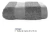 Toalla De Mano Hotelera 100% Algodón Para Entrenamiento, Color Gris Liso, Energy Plus, 40 X 70 Cm, Suave Y Absorbente, Ideal Para Gimnasio, Spa Y Uso Diario. - tienda en línea