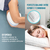 Combo De Almohada Larga Ultrasonido Con Protector + Almohada Ortopédica Para Piernas Y Rodillas, Ideal Para Un Descanso Reparador E Integral, Energy Plus. - Mega Shop TV
