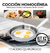 Set X2 Sartenes De Acero Quirúrgico 18/10 Con Tapa Antiadherente Apto Para Todo Tipo De Cocinas Resistente Y Duradero - Mega Shop TV