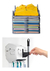 Combo: Organizador Apilable X10 Unid+ Portaescobas Y Trapero - Mega Shop TV