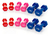 Set De Mancuernas Hexagonales De Neopreno Multicolor, 12 Pesas Antideslizantes, Perfectas Para Entrenamiento De Fuerza Y Tonificación, Style Stars. en internet