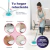 Combo Trapeador Giratorio Doble Balde Con Escurridor + Cesto De Basura Push Doble 15L Ideal Para Limpieza Profunda Y Separación De Residuos. en internet