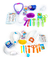 Doble Kit Médico: Cuidados Divertidos Para Muñecos Y Niños