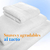 Toallas De Baño De Cuerpo Hotelera 100% Algodón 70x140 Cm Az Color Blanco en internet