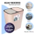 Combo Trapeador Giratorio Doble Balde Con Escurridor + Cesto De Basura Push Doble 15L Ideal Para Limpieza Profunda Y Separación De Residuos. - tienda en línea