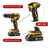 Set X2 Taladro Inalámbrico 36v 14 Acc 2 Baterías Recargables en internet