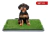 Set X2 Tapete Sanitario Para Perros Pasto Sintético Orinal - comprar en línea