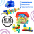 Kit Creativo: Herramientas De Juguete + Casa De 60 Bloques - comprar en línea