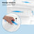 Kit 4 Cajas Organizadoras Plásticas Transparentes Con Tapa - comprar en línea