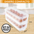 Imagen de Set X4 Organizador De Huevos Apilables Almacenamiento Seguro