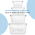 Imagen de Kit 4 Cajas Organizadoras Plásticas Transparentes Con Tapa