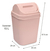 Kit X4 Cesto De Basura 15l Con Tapa Vaivén - Caneca Blanco - comprar en línea