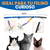 Juguete Para Gato Caña De Pescar Con Señuelo, Lazo, Cascabel