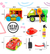 Juego Total: Volqueta, Bomberos, Autobús Y Carro Didáctico - tienda en línea