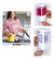 Combo Limpiador a Vapor 15 en 1 Multifuncional + 2 Dosificadores de Gel, Elimina Suciedad y Bacterias sin Químicos - Mega Shop TV