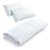 Protector De Colchón Acolchado King 200x200 Cm + 2 Almohadas Fibra