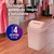 Kit X4 Cesto De Basura 15l Con Tapa Vaivén - Caneca Blanco