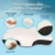 Almohada Cervical Ortopédica Viscoelástica Premium 60 X 35cm, Alivio De Dolor En Cuello Y Hombros, Funda Lavable Y Diseño Ergonómico, Energy Plus. - comprar en línea