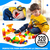 Super Combo Creatividad Sin Fronteras: 4 Sets De Mega Bloks Con 320 Piezas, Estimula La Imaginación Y Desarrollo Cognitivo, Incluye Bolsas Para Almacenamiento, Energy Plus. - Mega Shop TV