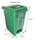 Imagen de Caneca De Reciclaje 20l Con Autoenganche Plástica Pedal