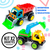 2 Volquetas Juguete Didáctico Niños: Retroescavadora + Grúa - comprar en línea