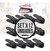 Set De 12 Porta Zapatos Modernos Compacto Y Apilable Para Maximizar Espacio Negro, Para Todas Las Tallas. - comprar en línea