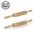 Kit X 2 Masajeadores De Madera Profesional Con Rodillo De Mano, Ideal Para Relajación Muscular Y Mejora De Circulación, Diseño De 18 Rodillos Para Masaje Corporal Completo. - comprar en línea