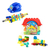 Kit Creativo: Herramientas De Juguete + Casa De 60 Bloques