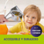 Imagen de Combo Filtro Purificador De Agua Bioenergético 14l + Exprimidor Manual De Frutas Chef Master, Agua Saludable Y Jugos Naturales, Alta Durabilidad Y Rendimiento Para El Hogar.