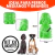 4 Juguetes Para Perros Macizo, Antisarro Goma Grado Alimento - comprar en línea