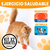 Set X2 Pelotas Goma Con Cascabel Puntas Suaves Juguete Gatos - Mega Shop TV