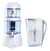 Kit Filtro De Agua Chef Master + Jarra Purificadora 2.6L, Ideal Para Eliminar Impurezas Y Mejorar El Sabor Del Agua En Casa