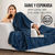 Set X2 Mantas Frazada Cobija Decorativa Sofá O Cama De Lujo - comprar en línea