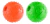 2 Juguetes Para Perros Grandes: Pelota Dispensadora Resisten Color Naranja