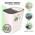 Kit: 2 Papeleras De Basura Doble Compartimiento Sistema Push - Mega Shop TV