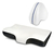 Combo Almohada Cervical Viscoelástica + Almohada Ortopédica Para Piernas Y Rodilla, Sueño Restaurador