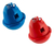 Kit De 2 Juguetes Interactivos Para Gatos Speedy Giratorio, Azul Y Rojo, Goma Atóxica, Rellenables Con Snacks, Diversión Y Estimulación Mental, Energy Plus.