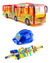 Kit Creativo Didáctico: Set Herramientas +autobús Articulado