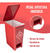 Caneca De Reciclaje Plástica Papelera Con Pedal 12 Lts en internet
