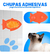 Juguete Y Lamedero Antiansiedad Con Chupa Para Gatos Azul en internet