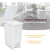 Cesto De Basura Papelera De Pedal 12l Blanco en internet