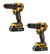 Set X2 Taladro Inalámbrico 36v 14 Acc 2 Baterías Recargables