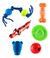 Kit 6 Juguetes Para Perros Pequeños Diversión, Higiene Dental Y Anti-estrés Con Pelotas, Masticables Y Comedero Antiansiedad Seguros, Resistentes Y Perfectos Para El Juego Y Entrenamiento Diario